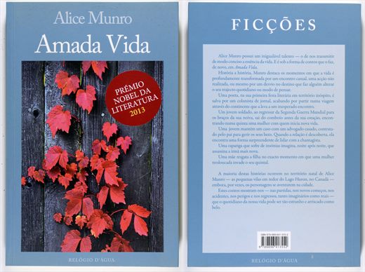 Amada Vida - Alice Munro - ISBN 978-989-641-355-2
