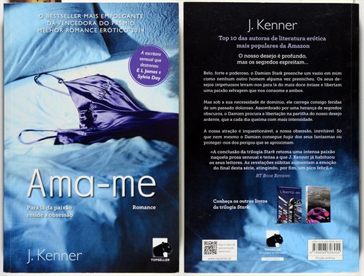 Ama-me - J. Kenner - ISBN 978-989-8626-45-5