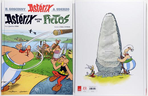 Asterix, Asterix entro os Pictos - Albert Uderzo - ISBN 978-989-23-2419-7