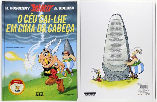 Asterix, O Ceu Cai-lhe em Cima da Cabeca - Albert Uderzo - ISBN 972-41-4418-6