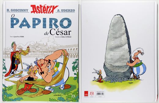 Asterix, O Papiro de Cesar - Albert Uderzo - ISBN 978-989-23-3329-8