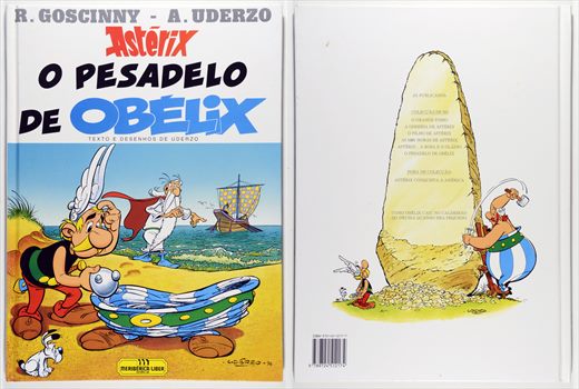 Asterix, O Pesadelo de Obelix - Albert Uderzo - ISBN 972-45-1217-7