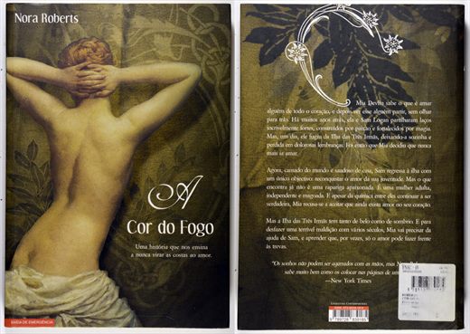 A Cor do Fogo - Nora Roberts - ISBN 972-8839-18-9