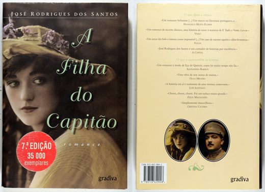 A Filha do Capitao - Jose Rodrigues dos Santos - ISBN 972-662-994-2
