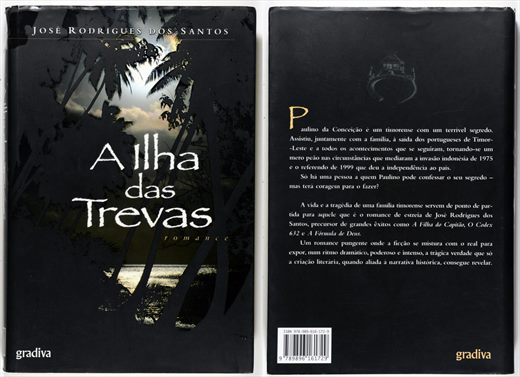 A Ilha das Trevas - Jose Rodrigues dos Santos - ISBN 978-989-616-172-9