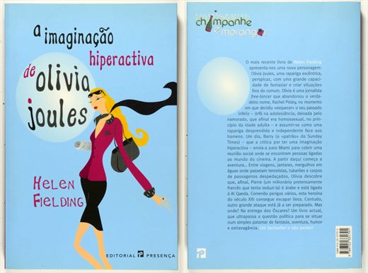 A imaginacao hiperactiva de Olivia Joules - Helen Fielding - ISBN 972-23-3179-5