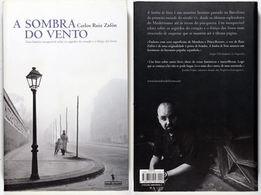 A Sombra do Vento - Carlos Ruiz Zafon - ISBN 972-20-2709-3
