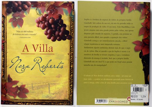 A Villa - Nora Roberts - ISBN 978-989-8032-57-7
