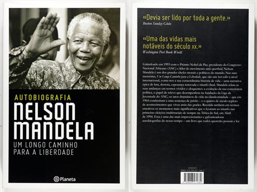 Um Longo Caminho para a Liberdade - Nelson Mandela - ISBN 978-989-657-168-9