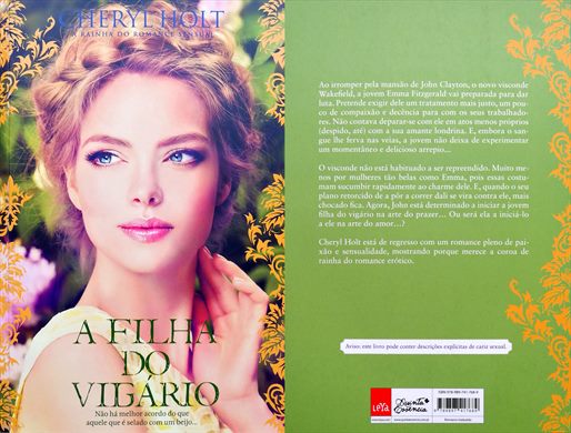 A Filha do Vigario - Cheryl Holt - ISBN 978-989-741-768-9