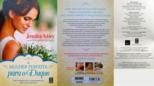 A Mulher Perfeita para o Duque - Jennifer Ashley - ISBN 978-989-8869-34-0