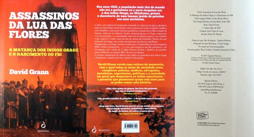 Assaninos da lua das flores - David Grann - ISBN 978-989-722-354-9