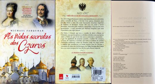 As vidas secretas dos Czares - Michael Farquhar - ISBN 978-972-47-4694-4
