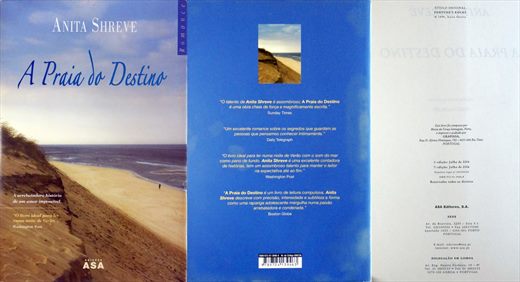 A Praia do Destino - Anita Shreve - ISBN 972-41-3946-8