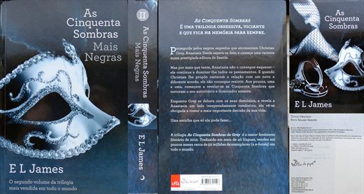 As Cinquenta Sombras Mais Negras - E.L. James - ISBN 978-989-23-2162-2
