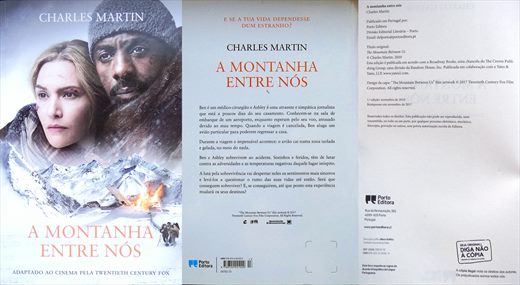 A Montanha entre Nos - Charles Martin - ISBN 978-972-0-04102-9