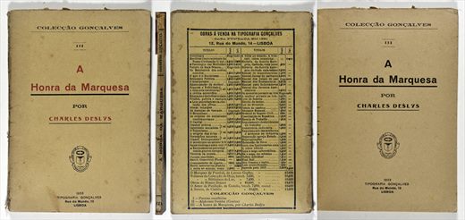 A Honra da Marquesa - Charles Deslys 1933