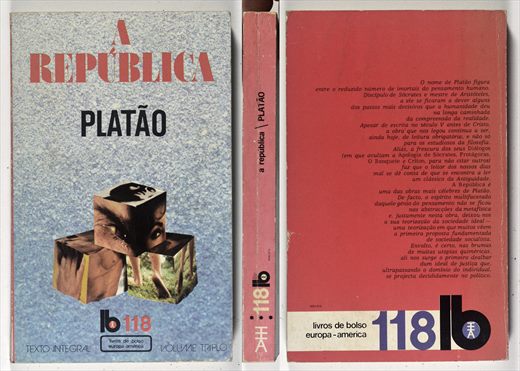 A Republica - Platao - Europa-America 118lb