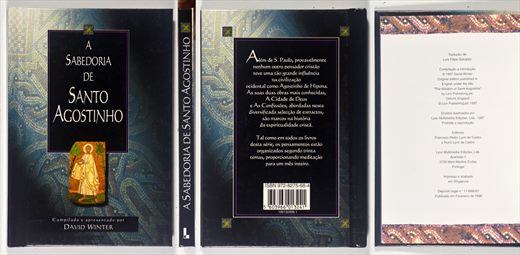 A Sabedoria de Santo Agostinho - David Winter - ISBN 972-8275-68-4
