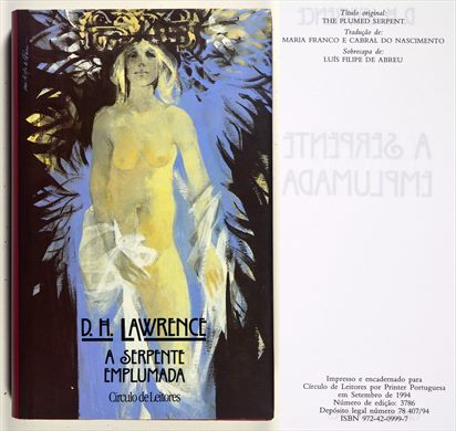 A Serpente Emplumada - D.H. Lawrence - ISBN 972-42-0999-7