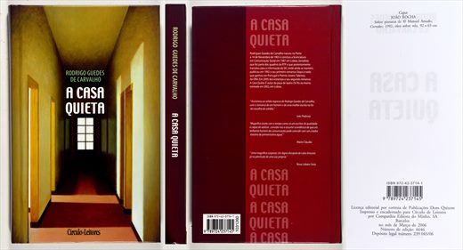 A casa quieta - Rodrigo Guedes de Carvalho - ISBN 972-42-3714-1