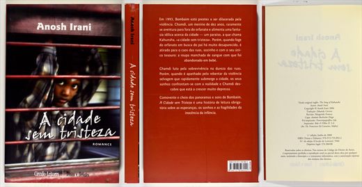 A cicade sem tristeza - Anosh Irani - ISBN 978-972-759-892-2