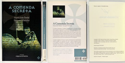 A Comenda Secreta - Maria Joao Pardal e Ezequiel Marinho - EAN 5607727075998