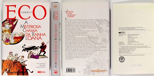 A misteriosa chama da rainha Loana - Umberto Eco - ISBN 972-29-0732-8