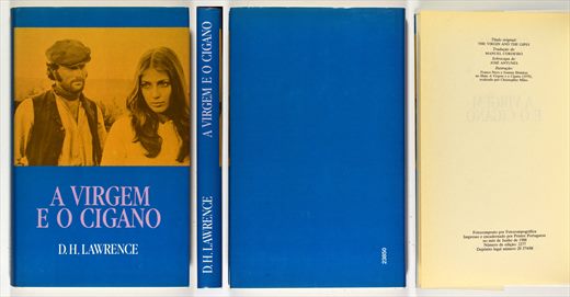 A virgem e o cigano - D.H. Lawrence - Printer Portuguesa 1988