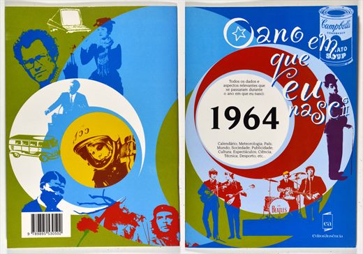 Ano em que eu nasci 1964 - Editora Ausencia - EAN 9789895530502