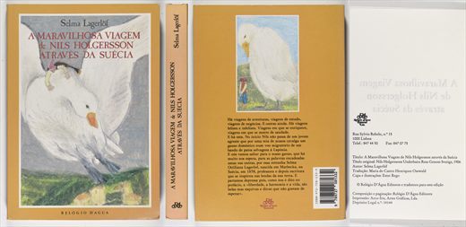A Maravilhosa Viagem de Nils Holgersson Atraves da Suecia - Selma Lagerlof - ISBN 972-708-133-9