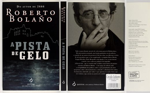 A pista de gelo - Roberto Bolano - ISBN 978-972-564-998-5
