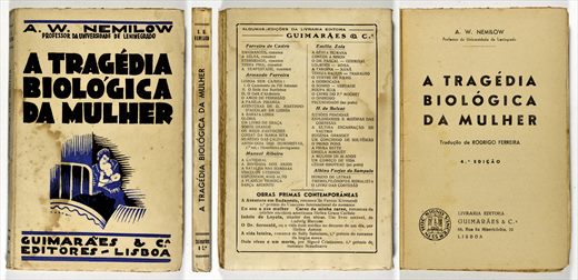 A tragedia biologica da mulher - A.W. Nemilow - Livraria Editora Guimaraes