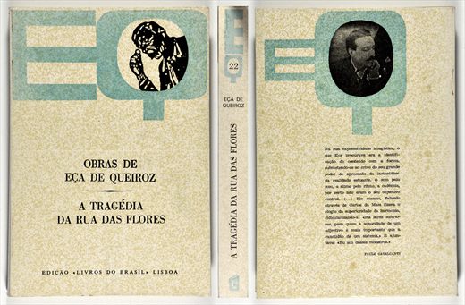 A tragedia da rua das Flores - Eca de Queiroz - Edicao Livros do Brasil