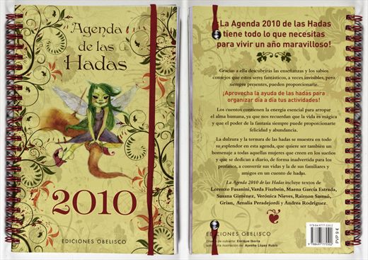 Agenda de las Hadas 2010 - Ediciones Obelisco- - ISBN 978-84-9777-550-2 2009