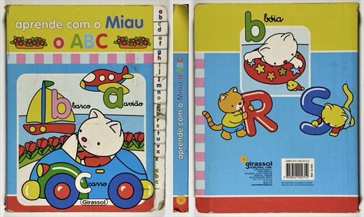 Aprende com o Miau o ABC - Girassol - ISBN 972-756-374-0