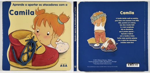 Aprende a apertar os atacadores com a Camila - ISBN 972-41-3717-1