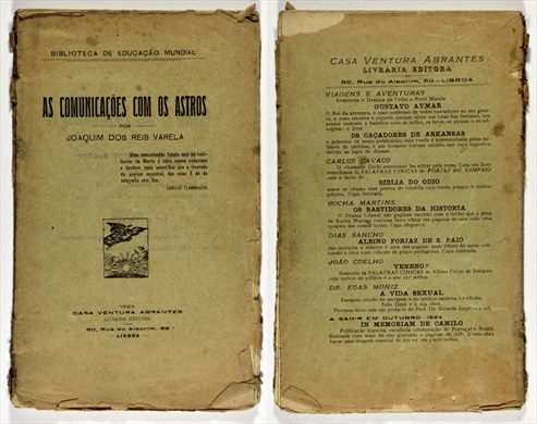 As Comunicacoes com os Astros - Joaquim dos Reis Varela - Casa Ventura Abrantes 1924