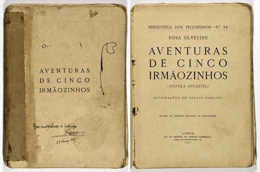Aventuras de cinco irmaozinhos - Rosa Silvestre 1931