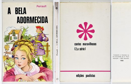 A Bela Adormecida - Perrault - edicoes paulistas 1983