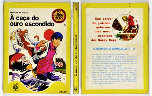 A caca do ouro escondido - Franklin W. Dixon