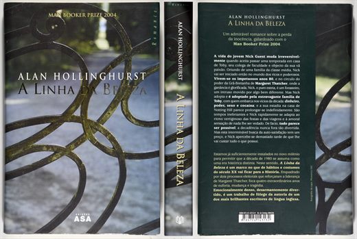 A linha da beleza - Alan Hollinghurst - ISBN 972-41-4313-9