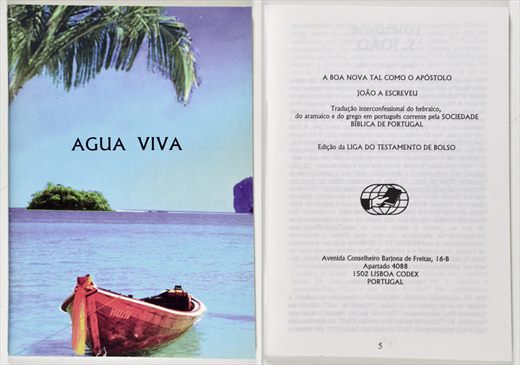 Agua viva - Liga do Testamento de Bolso