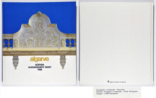 Algarve, Agenda Management Diary 1988 - Regiao de Turismo do Algarve
