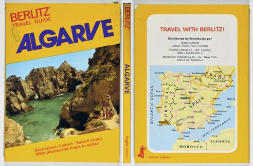 Algarve, Berlitz travel guide - Charles C. Moskowitz - ISBN 0-02-969000-5
