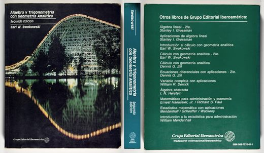 Algebra y trigonometria con geometria analitica - Earl W. Swokowski - ISBN 968-7270-41-1