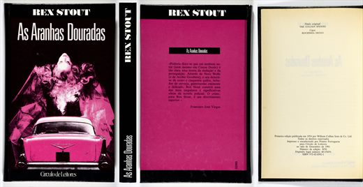 As aranhas douradas - Rex Stout - ISBN 972-42-0392-1
