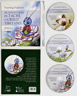 As aventuras de Tachi o grilo tibetano - Tsering Paldron - ISBN 978-972-8762-59-9