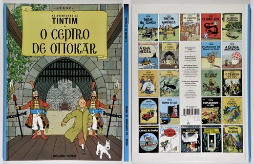 As Aventuras de Tintim,, O ceptro de Ottokar - Herge - ISBN 9725531922