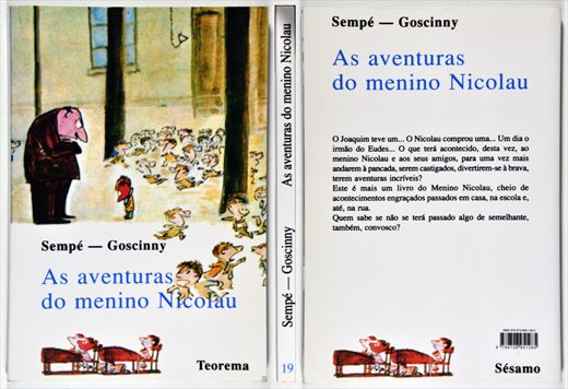 As aventuras do menino Nicolau - Sempe-Goscinny - ISBN 978-972-695-128-5
